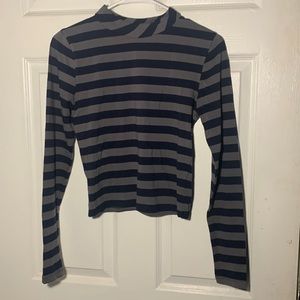 Striped long sleeve shirt